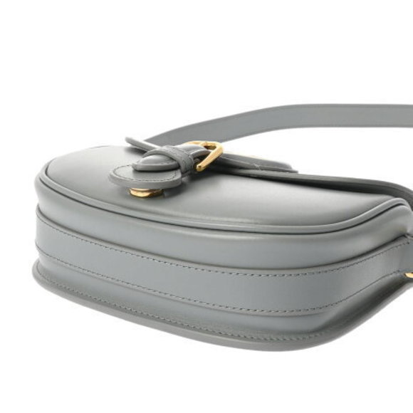 CHRISTIAN DIOR Bobby Small Bag Grey Calf Shoulder - Picture 4 of 12